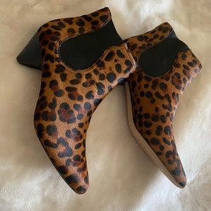 Joie Leopard Print Heel